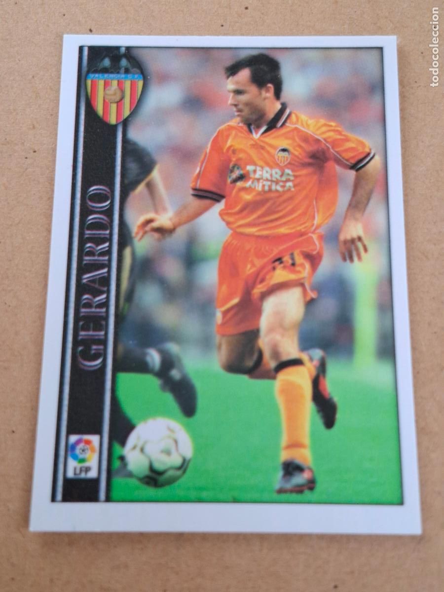 Cromos de f&uacute;tbol: MUNDICROMO 2000 2001 00 01 - 504 GERARDO - VALENCIA CF