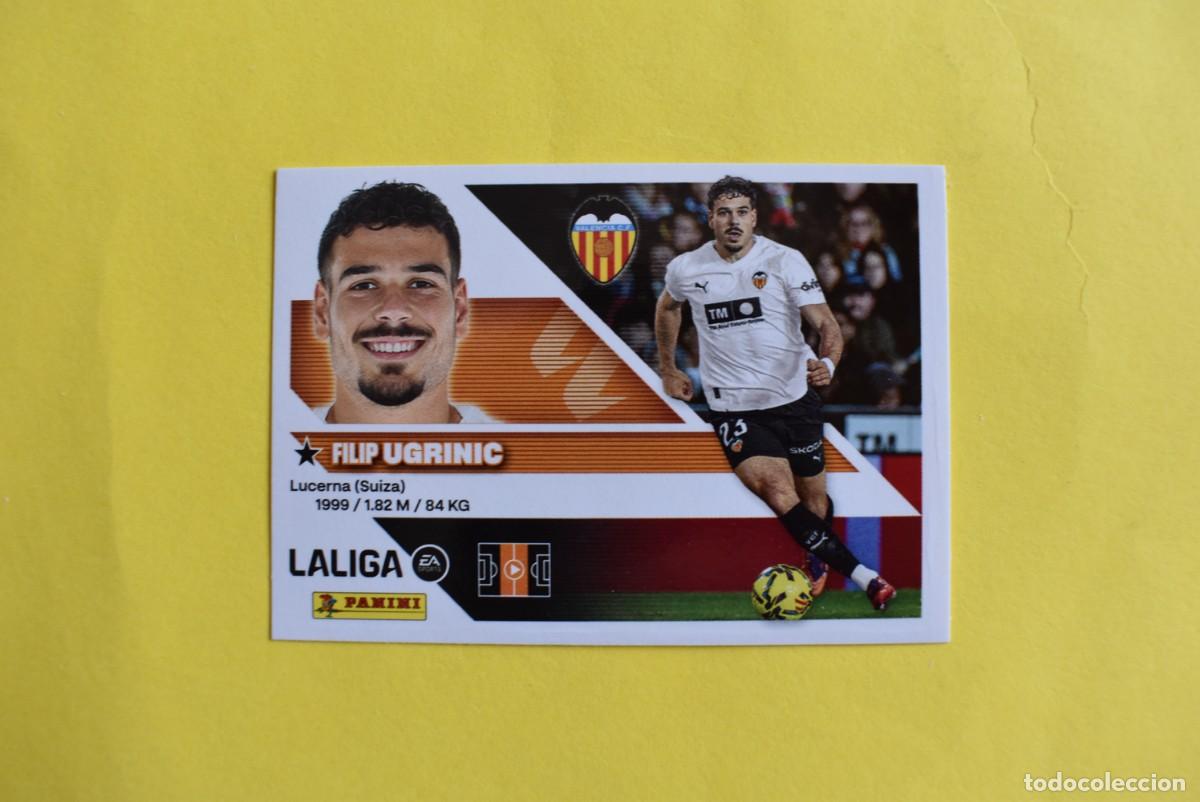 Cromos de f&uacute;tbol: Cromo Liga 2026 2027. 26 27. Ugrinic. Valencia. N. &ordm; 15. ESTE. Panini