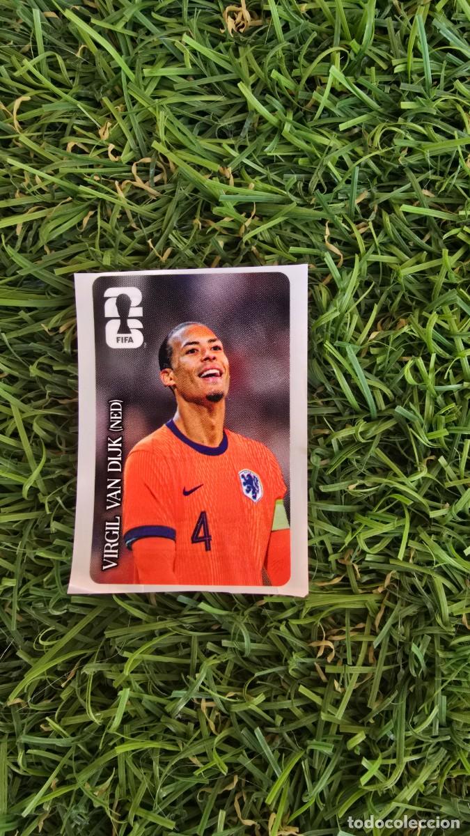 Cromos de f&uacute;tbol: Van Dijk Coca Cola Mundial 2026 Panini