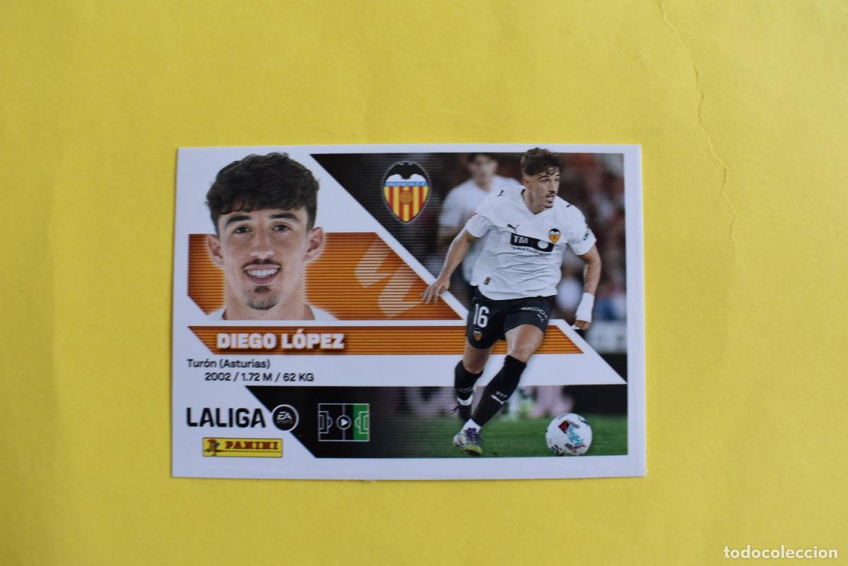 Cromos de f&uacute;tbol: Cromo Liga 2026 2027. 26 27. Diego L&oacute;pez. Valencia. N. &ordm; 18. ESTE. Panini