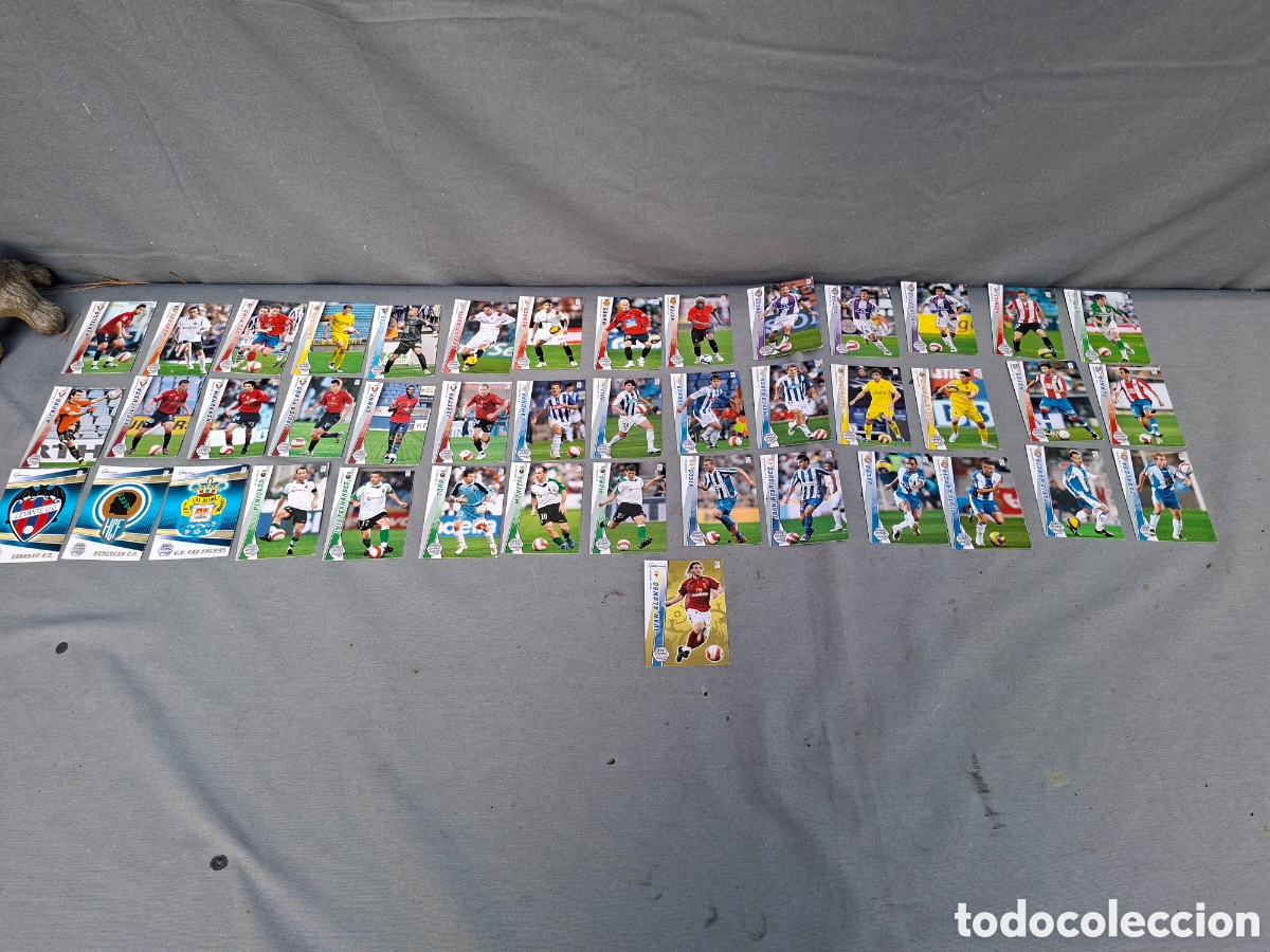 Cromos de Futebol: Lote de cromos la liga 2008/2009
