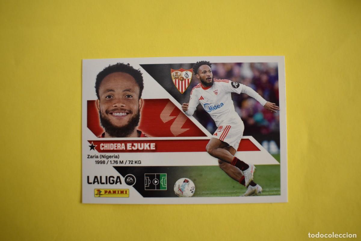 Figurine di Calcio: Cromo Liga 2026 2027. 26 27. Ejuke. Sevilla. N. &ordm; 18. ESTE. Panini