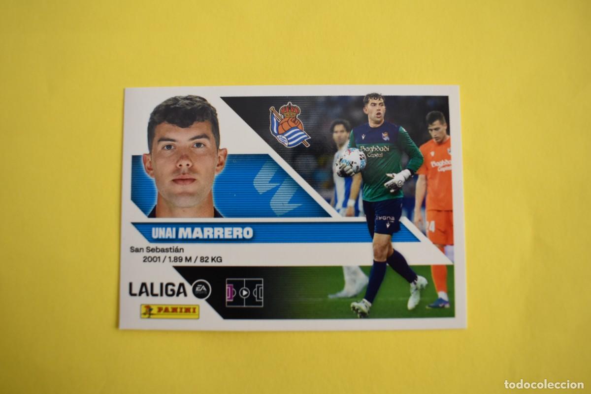 Cromos de f&uacute;tbol: Cromo Liga 2026 2027. 26 27. Marrero. Real Sociedad. N. &ordm; 4. ESTE. Panini