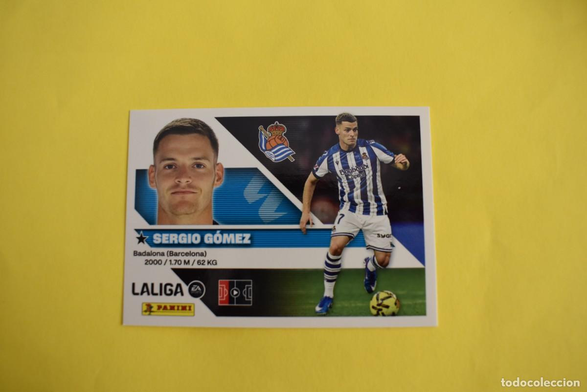 Figurine di Calcio: Cromo Liga 2026 2027. 26 27. Sergio G&oacute;mez. Real Sociedad. N. &ordm; 8. ESTE. Panini