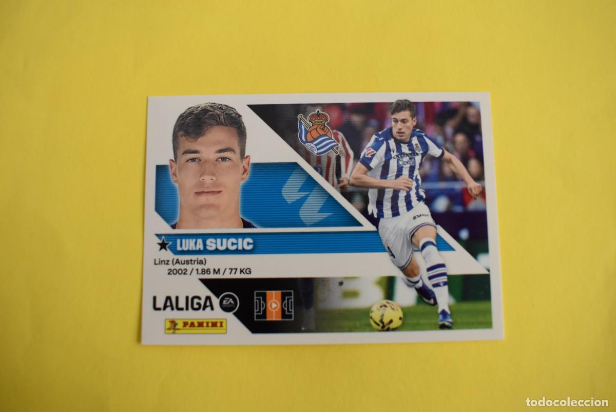 Fu&szlig;ball-Sticker: Cromo Liga 2026 2027. 26 27. Sucic. Real Sociedad. N. &ordm; 15. ESTE. Panini