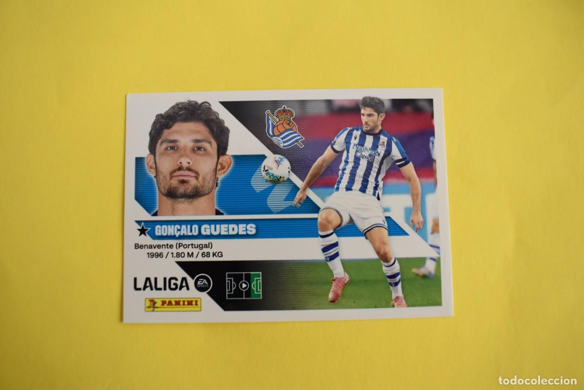 Cromos de f&uacute;tbol: Cromo Liga 2026 2027. 26 27. Guedes. Real Sociedad. N. &ordm; 18. ESTE. Panini