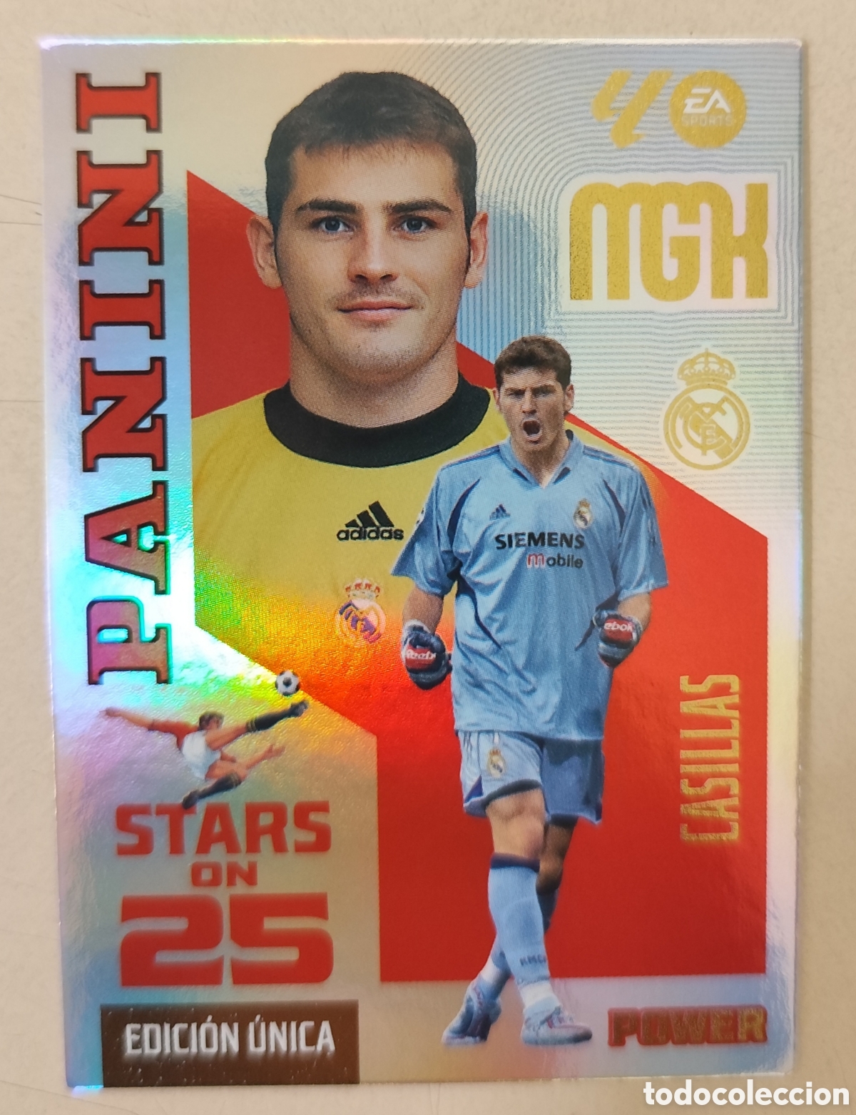 Cromos de f&uacute;tbol: MEGACRACKS STARS ON 25 POWER 2026 2027 437 P CASILLAS 26 27
