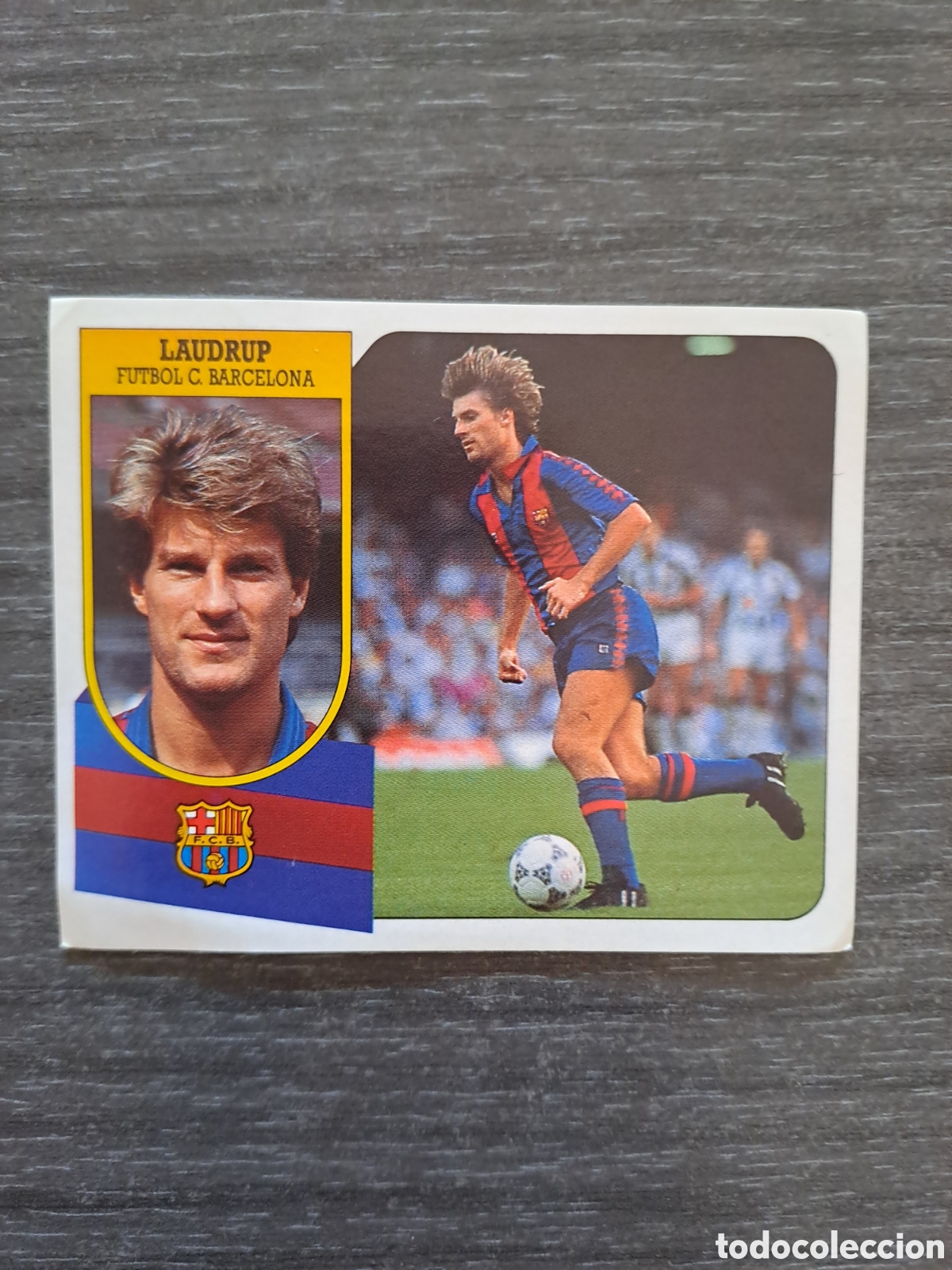 Cromos de f&uacute;tbol: MICHAEL LAUDRUP &ndash; BARCELONA &ndash; LIGA 92-93 &ndash; EDICIONES ESTE
