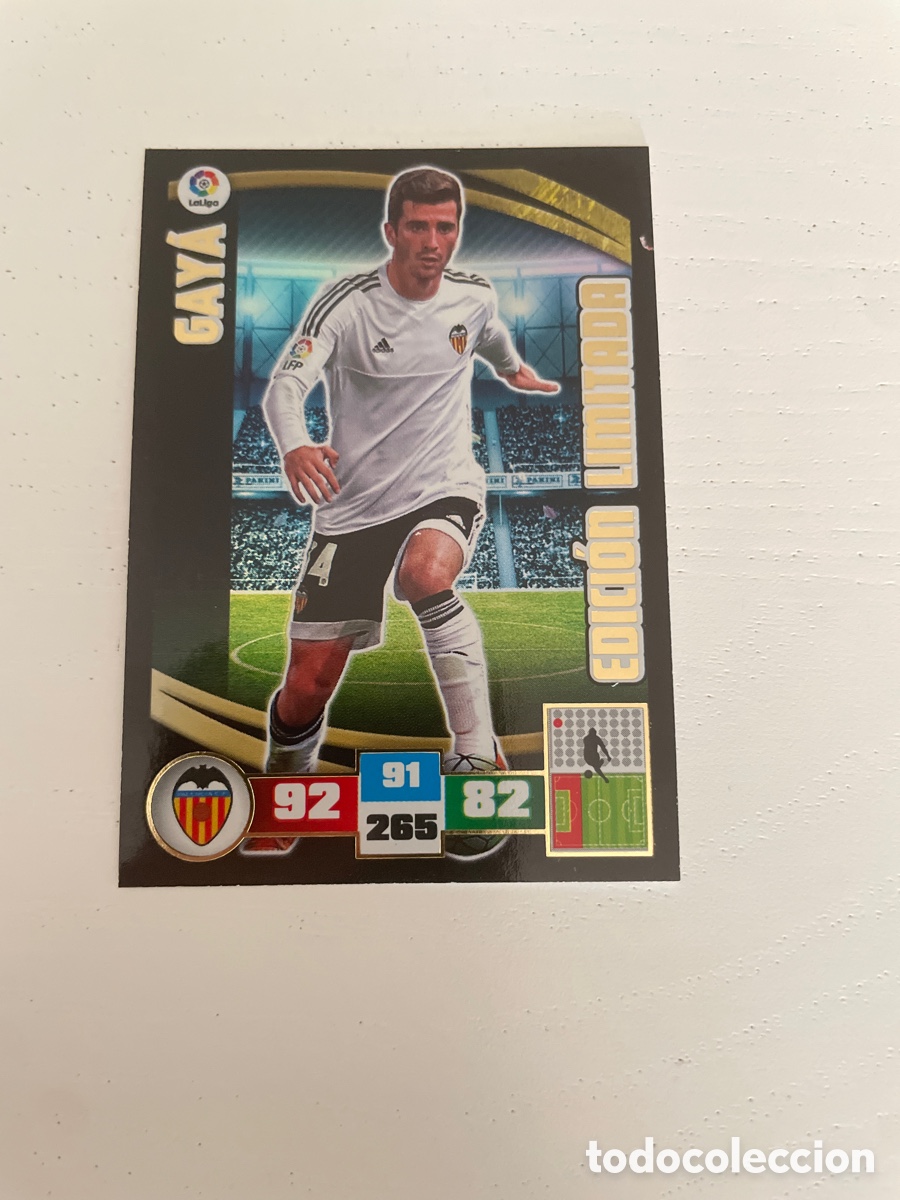 Cromos de f&uacute;tbol: ADRENALYN 2015 16 GAYA EDICI&Oacute;N LIMITADA