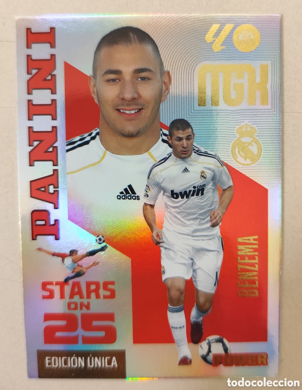Cromos de f&uacute;tbol: MEGACRACKS STARS ON 25 POWER 2026 2027 441 P BENZEMA 26 27