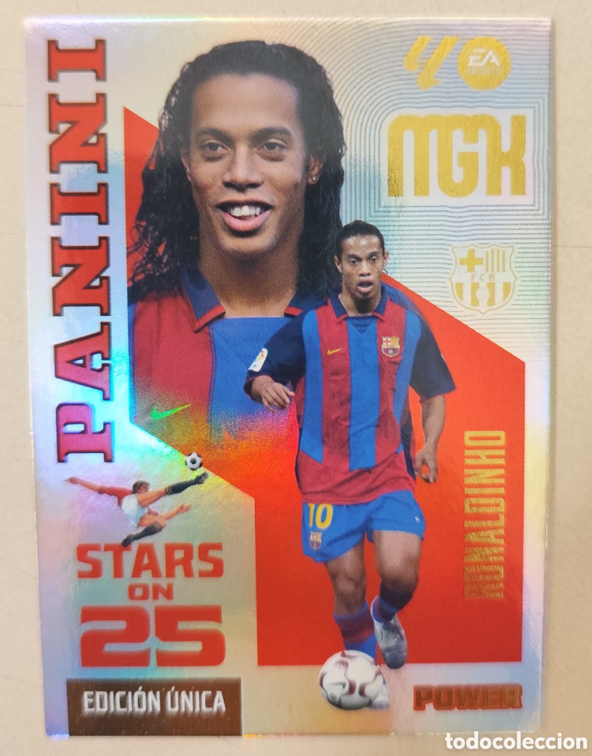 Cromos de f&uacute;tbol: MEGACRACKS STARS ON 25 POWER 2026 2027 436 P RONALDINHO 26 27