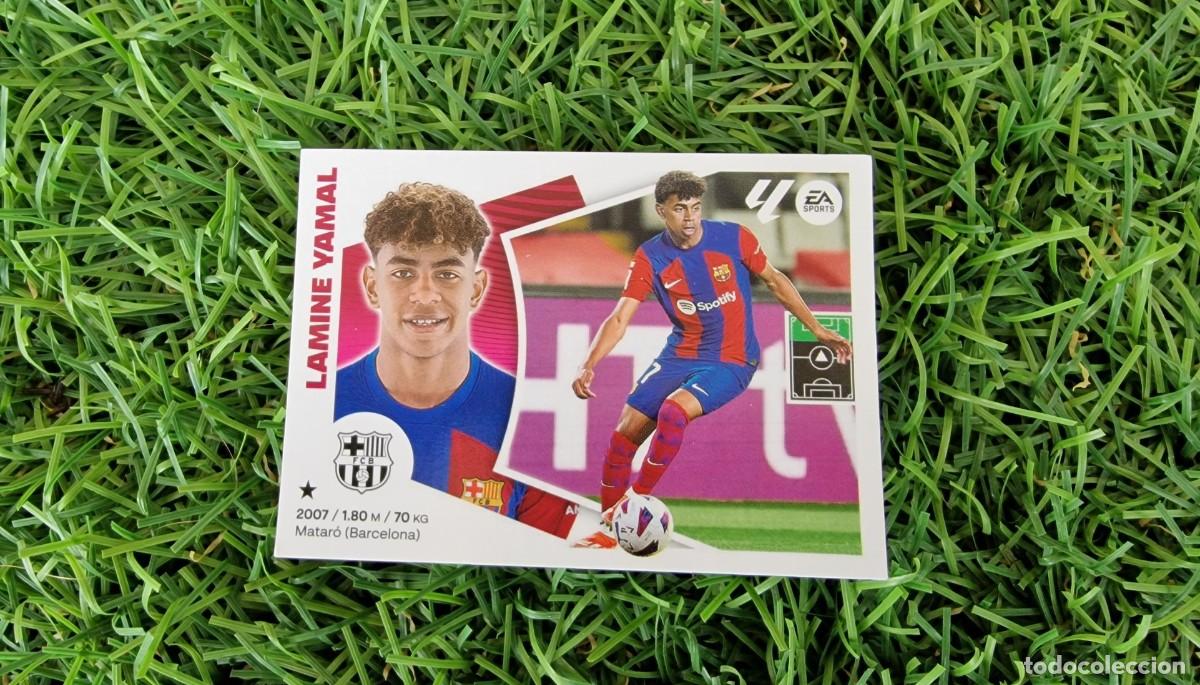 Cromos de f&uacute;tbol: Lamine Yamal Panini Liga Este 24/25 N&deg;20