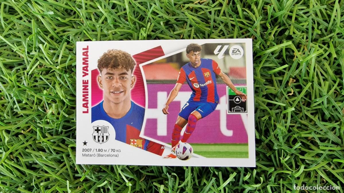 Cromos de f&uacute;tbol: Lamine Yamal Panini Liga Este 24/25 N&deg;20