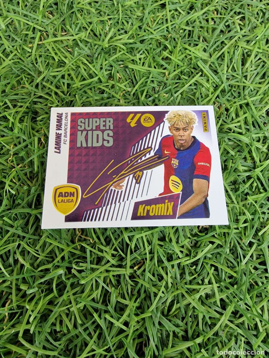 Cartes &agrave; collectionner de Football: Liga este 25 26 Panini K14 ADN KROMIX LAMINE YAMAL