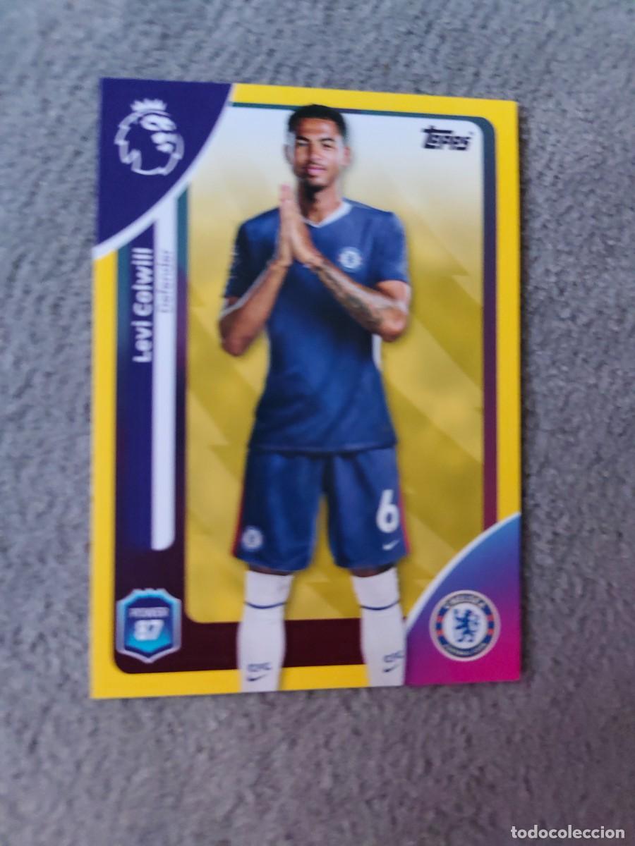 Cromos de f&uacute;tbol: 93 PREMIER LEAGUE 2025 26 LEVI COLWILL CHELSEA TOPPS 25 2026 TRADING CARDS PARALELA AMARILLA AAL