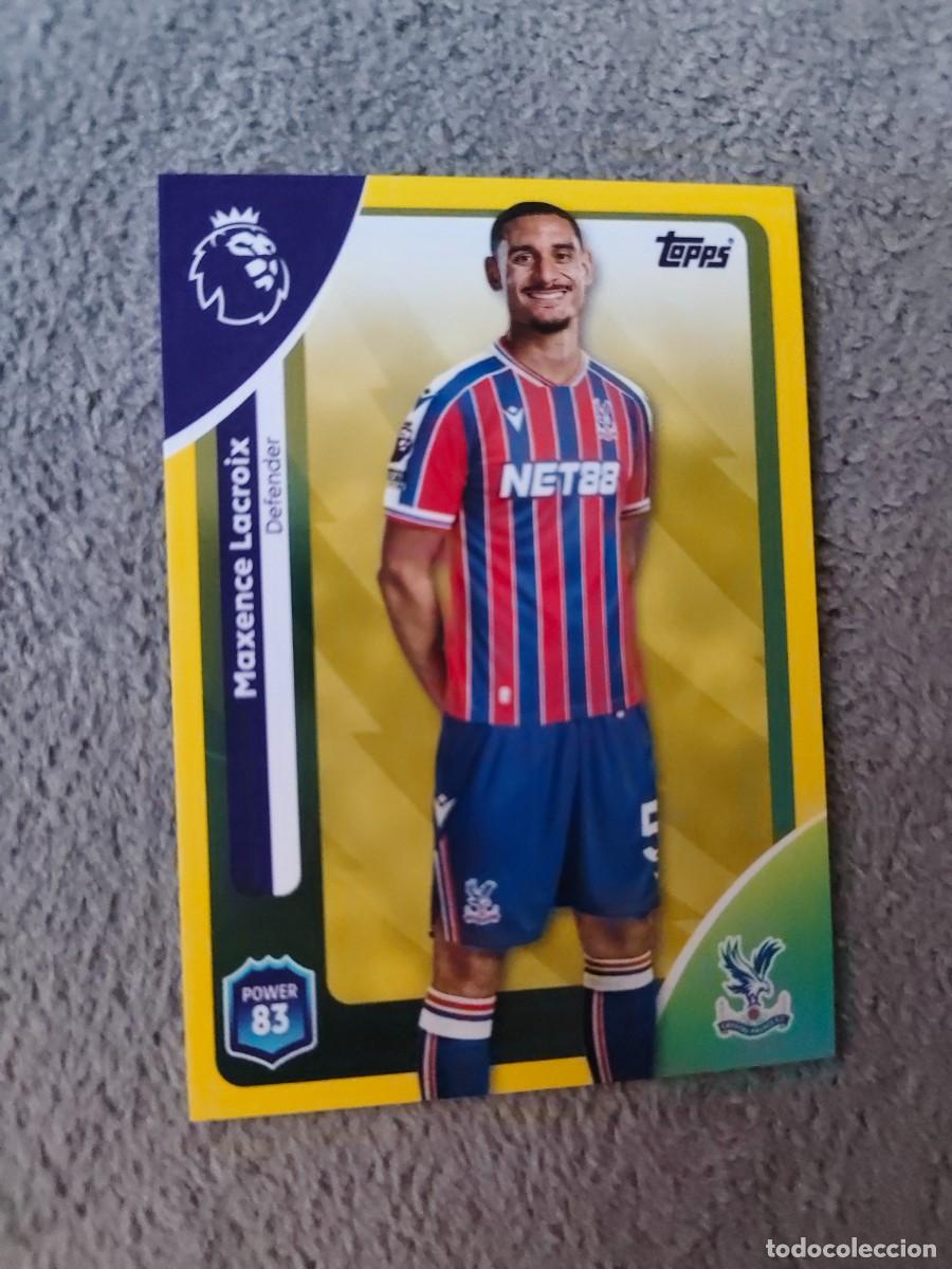 Cromos de f&uacute;tbol: 113 PREMIER LEAGUE 2025 26 LACROIX CRYSTAL PALACE TOPPS 25 2026 TRADING CARDS PARALELA AMARILLA AAL