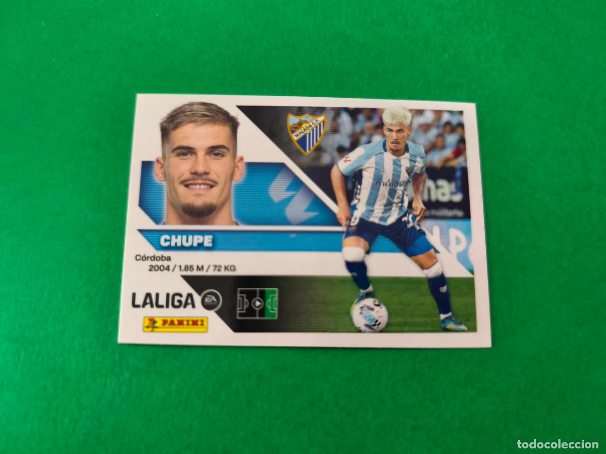 Cromos de f&uacute;tbol: CROMO FUTBOL CHUPE MALAGA C.F. SIN PEGAR N&ordm; 20 LIGA ESTE 2026-2027/26-27