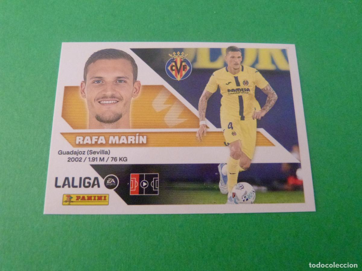 Cromos de f&uacute;tbol: CROMO FUTBOL RAFA MARIN VILLARREAL C.F. SIN PEGAR N&ordm; 8 B LIGA ESTE 2026-2027/26-27