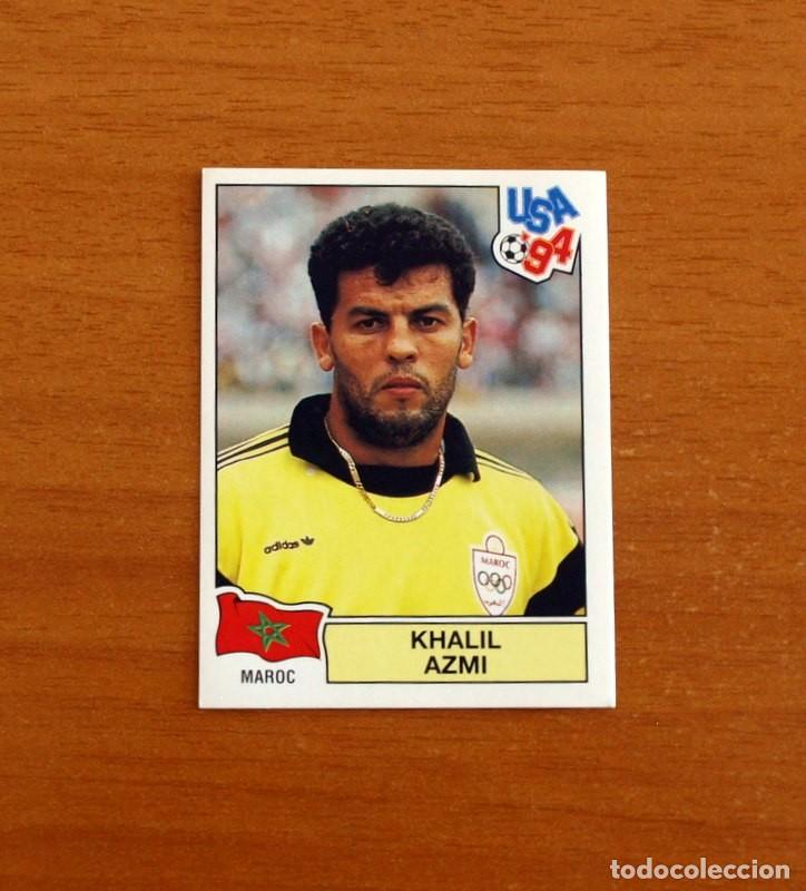 Cromos de f&uacute;tbol: Marruecos - N&ordm; 397 Khalil Azmi - Usa 94 - Panini 1994 - Nunca pegado