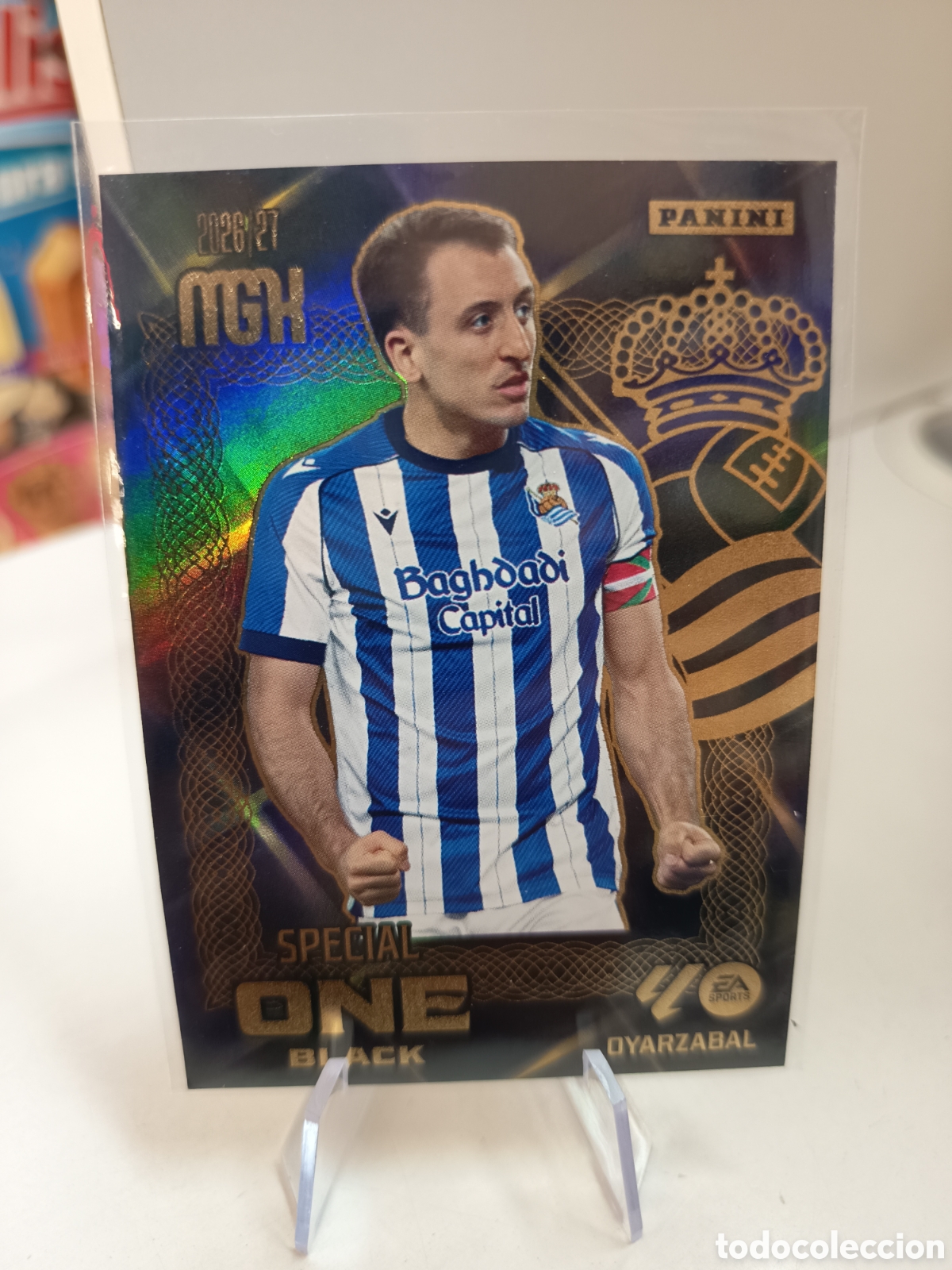 Cartes &agrave; collectionner de Football: SPECIAL ONE BLACK OYARZABAL MEGACRACKS 2026 2027