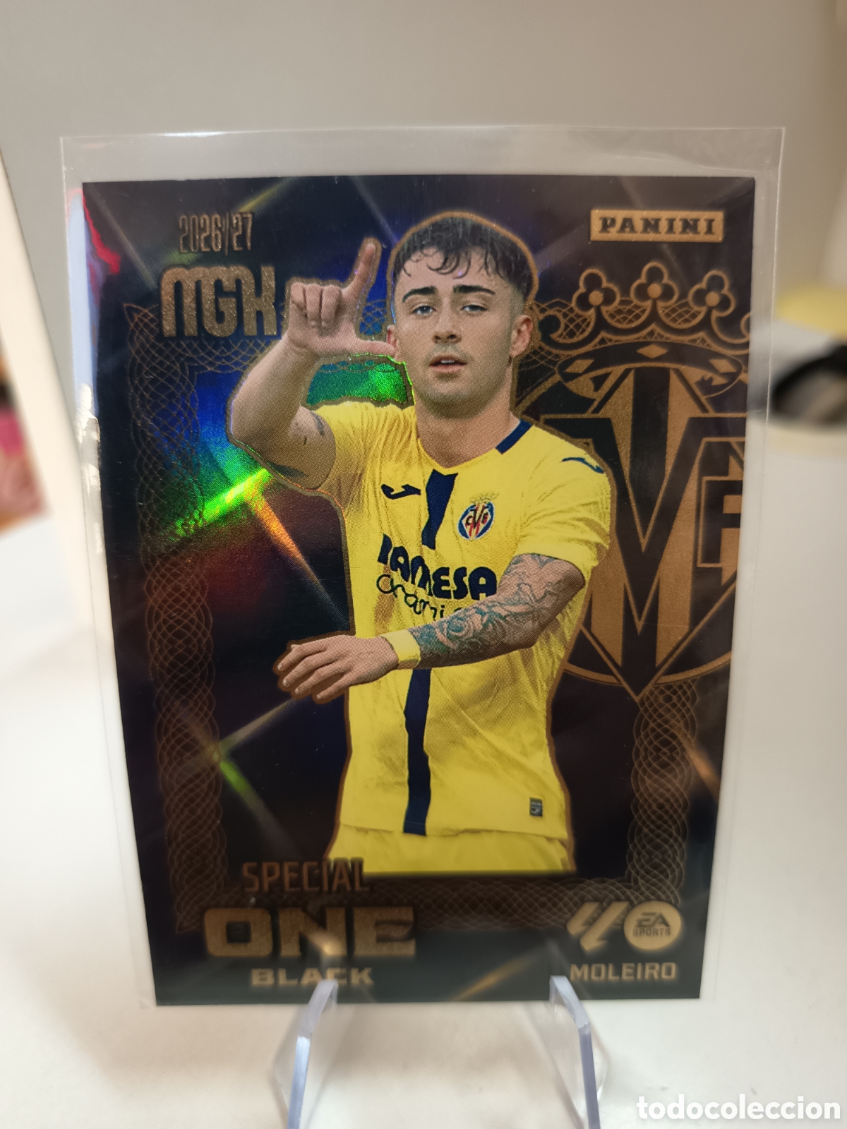 Cartes &agrave; collectionner de Football: SPECIAL ONE BLACK MOLEIRO MEGACRACKS 2026 2027