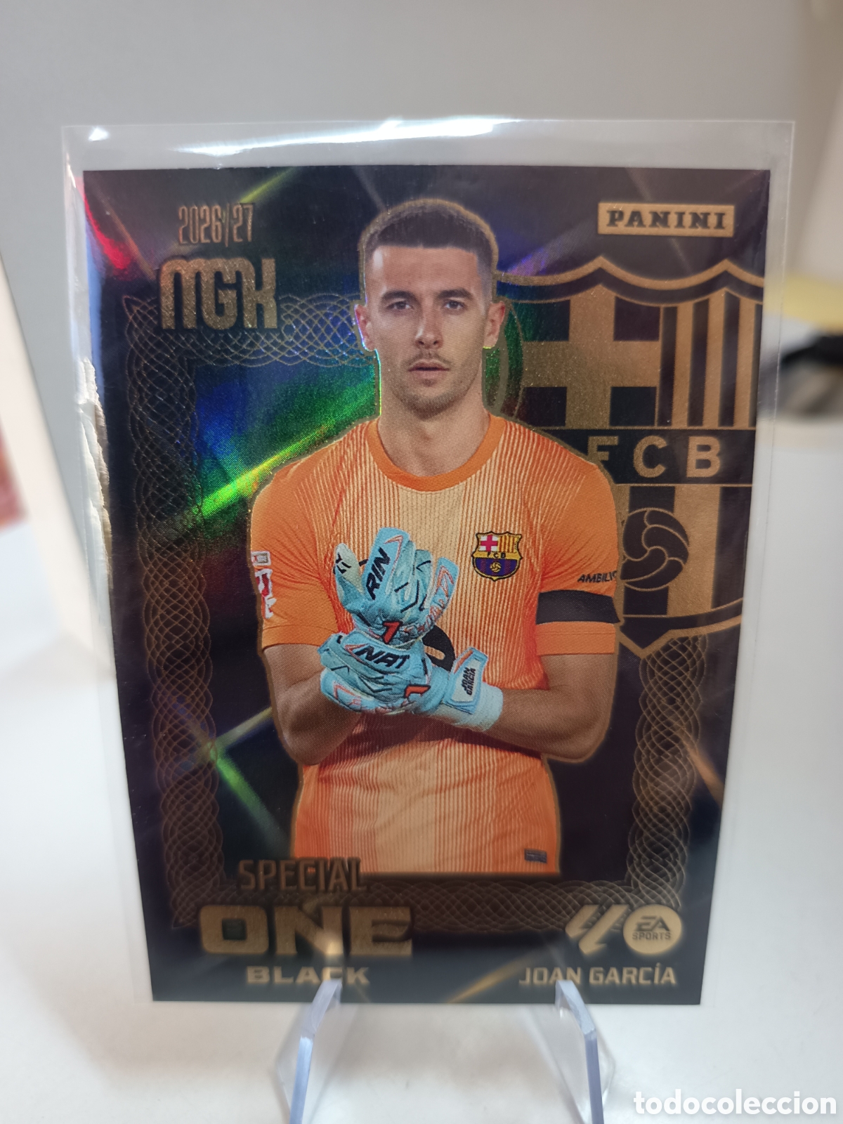 Cartes &agrave; collectionner de Football: SPECIAL ONE BLACK JOAN GARCIA MEGACRACKS 2026 2027