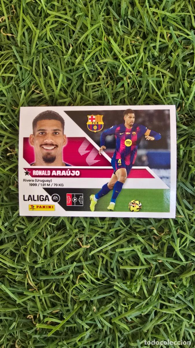 Cromos de f&uacute;tbol: ARAUJO 6 BARCELONA LIGA ESTE 2026 2027 26 27 PANINI