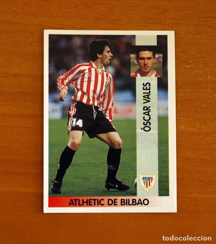 Cromos de f&uacute;tbol: Athletic de Bilbao -N&ordm; 197 &Oacute;scar Vales -Editorial Panini Liga 1996-1997-96-97 -Nunca Pegado