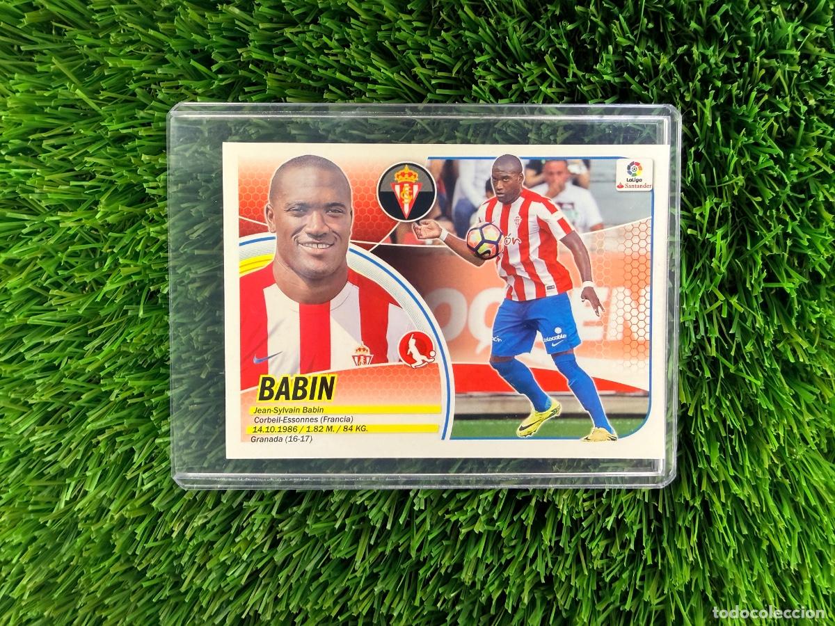 Cartes &agrave; collectionner de Football: N&ordm; 4BIS Babin Coloca Real Sporting Liga Este 16 17