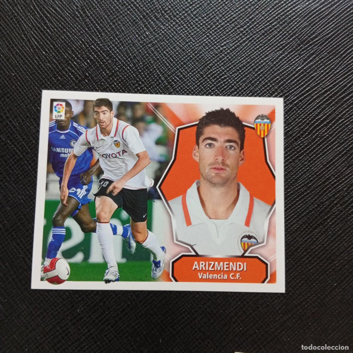 Cromos de f&uacute;tbol: ARIZMENDI VALENCIA ESTE 2008 2009 CROMO FUTBOL LIGA 08 09 - SIN PEGAR - A46 PG298