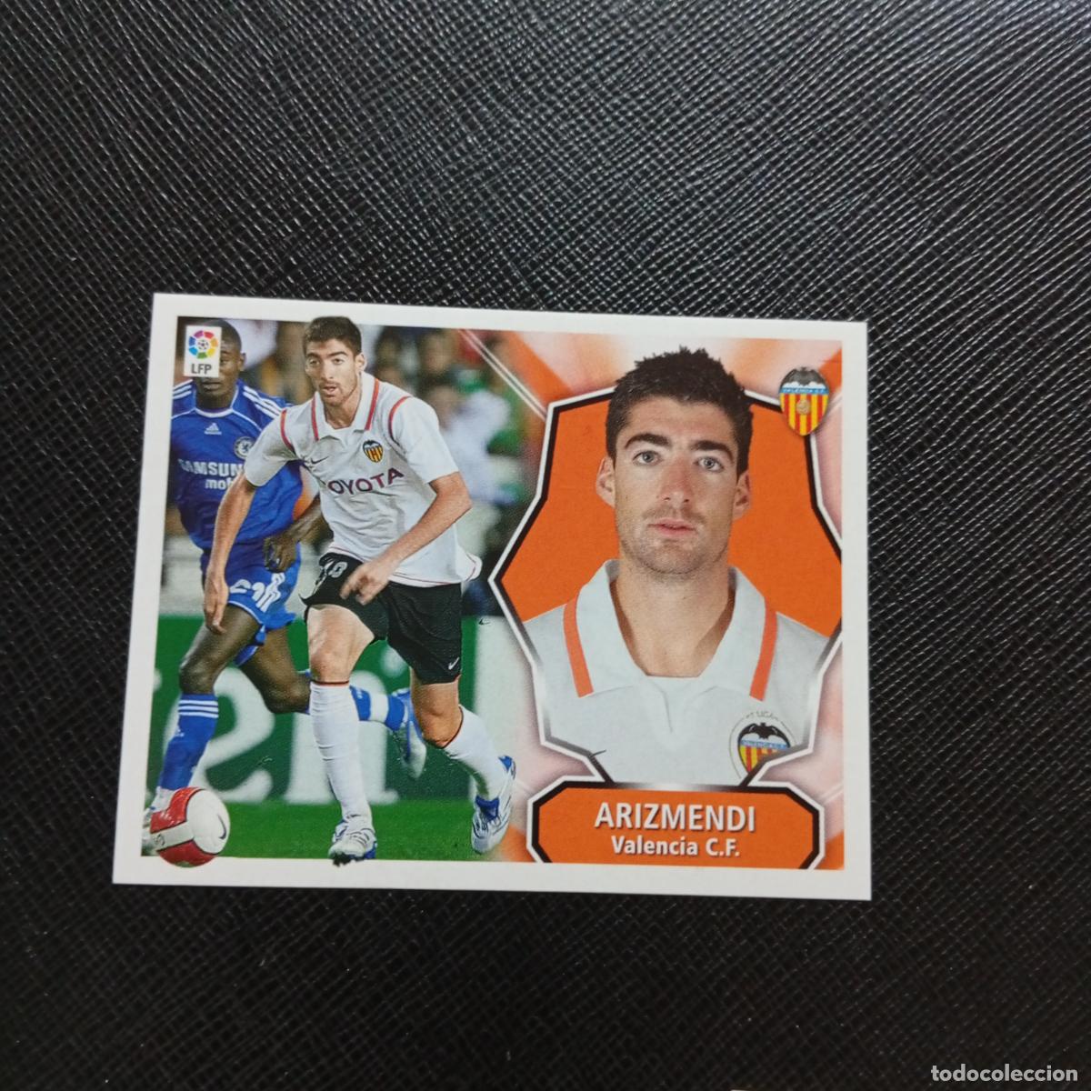 Cromos de f&uacute;tbol: ARIZMENDI VALENCIA ESTE 2008 2009 CROMO FUTBOL LIGA 08 09 - SIN PEGAR - A46 PG298