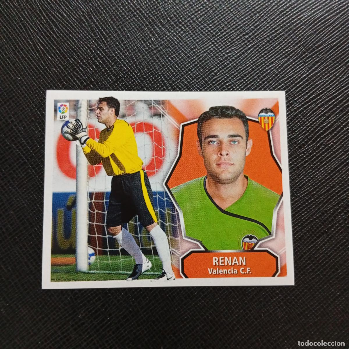 Cromos de f&uacute;tbol: RENAN VALENCIA ESTE 2008 2009 CROMO FUTBOL LIGA 08 09 - SIN PEGAR - A46 PG316 COLOCA