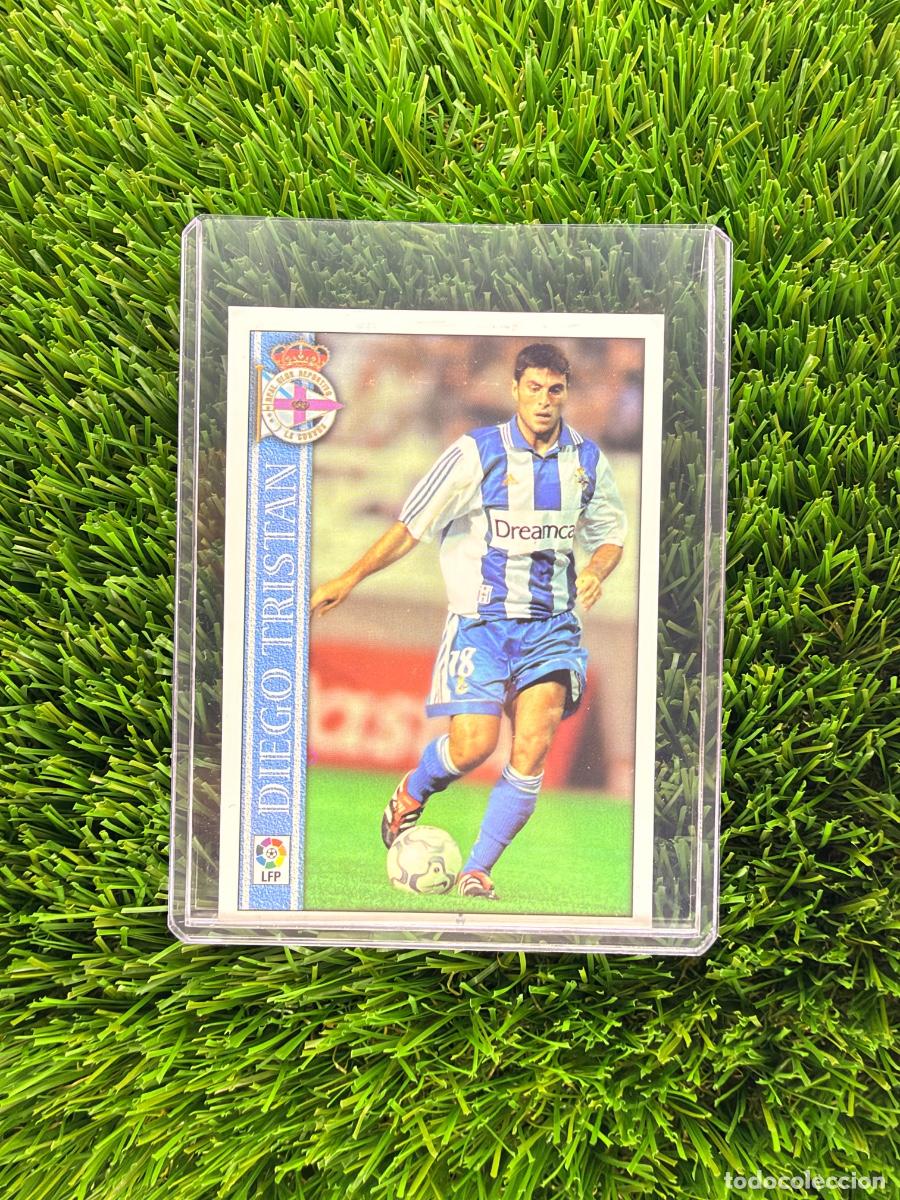 Cromos de f&uacute;tbol: N&ordm; 20 Diego Trist&aacute;n RC Deportivo Mundicromo Fichas de La Liga 00 01