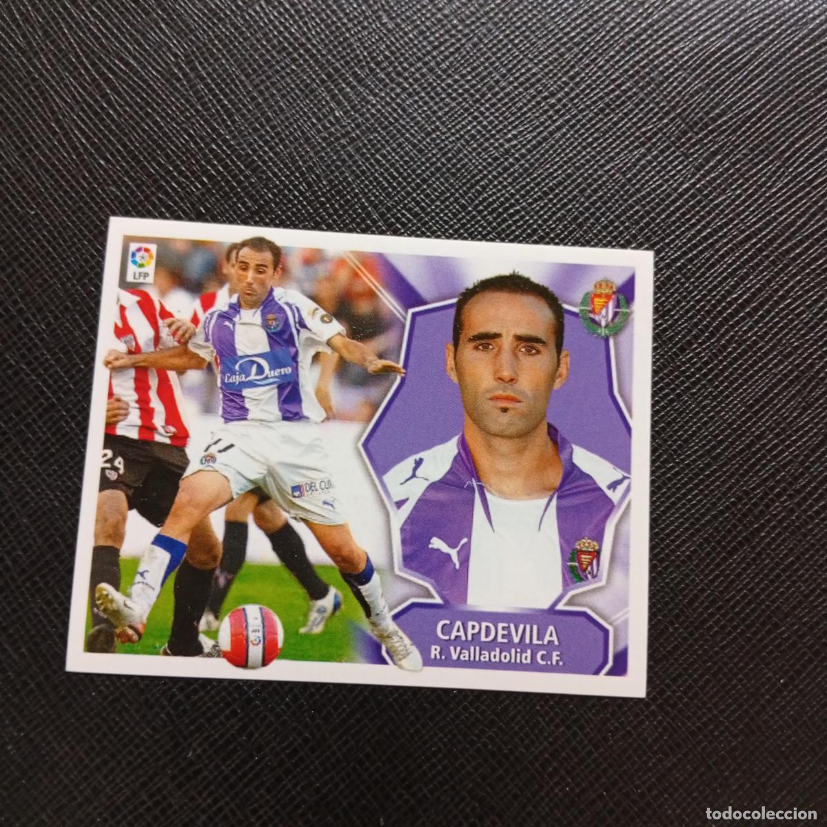 Fu&szlig;ball-Sticker: CAPDEVILA VALLADOLID ESTE 2008 2009 CROMO FUTBOL LIGA 08 09 - SIN PEGAR - A46 PG316