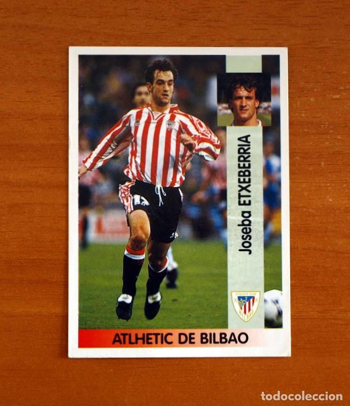 Figurine di Calcio: Athletic de Bilbao -N&ordm; 205 Etxeberria -Editorial Panini Liga 1996-1997-96-97 -Nunca Pegado