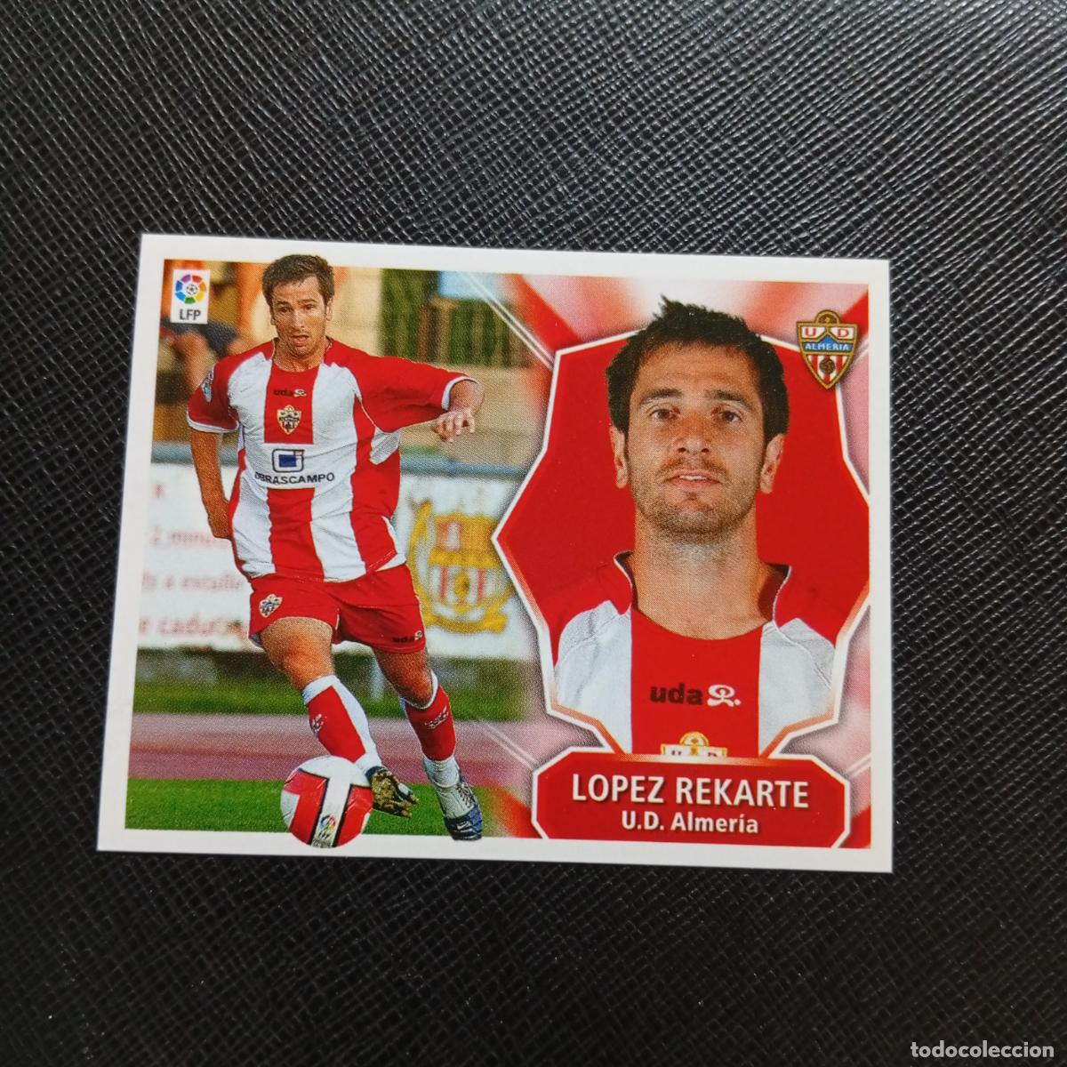 Figurine di Calcio: LOPEZ REKARTE ALMERIA ESTE 2008 2009 CROMO FUTBOL LIGA 08 09 - SIN PEGAR - A46 PG316