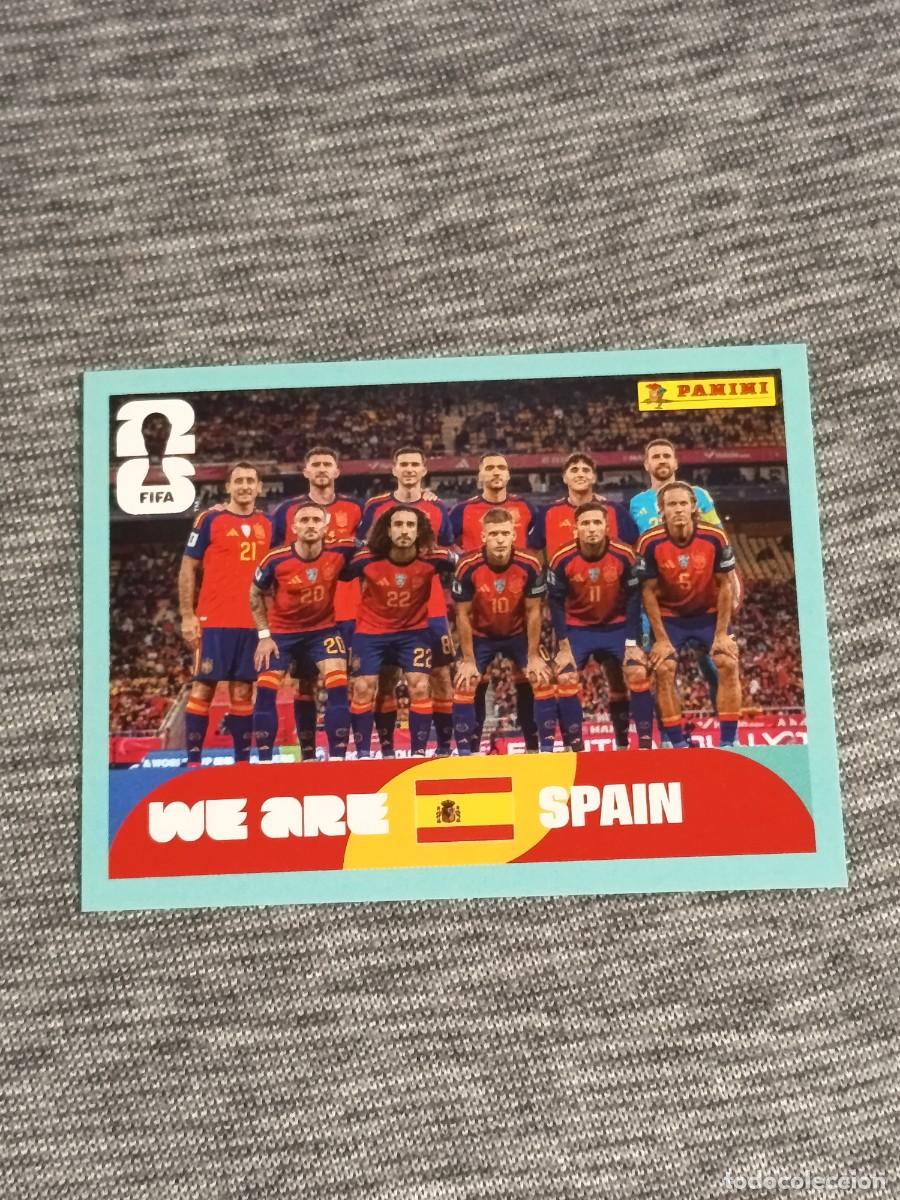 Figurine di Calcio: ALINEACION ESPA&Ntilde;A ESP 13 STICKER MUNDIAL 2026 PANINI FIFA WORLD CUP NUEVO