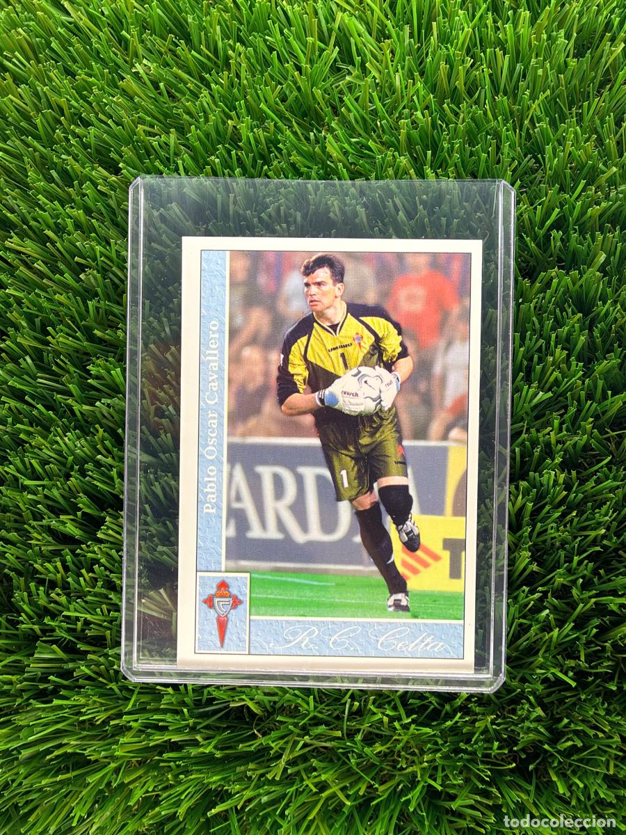 Cartes &agrave; collectionner de Football: N&ordm; 108 Cavallero RC Celta Mundicromo Fichas de La Liga 01 02