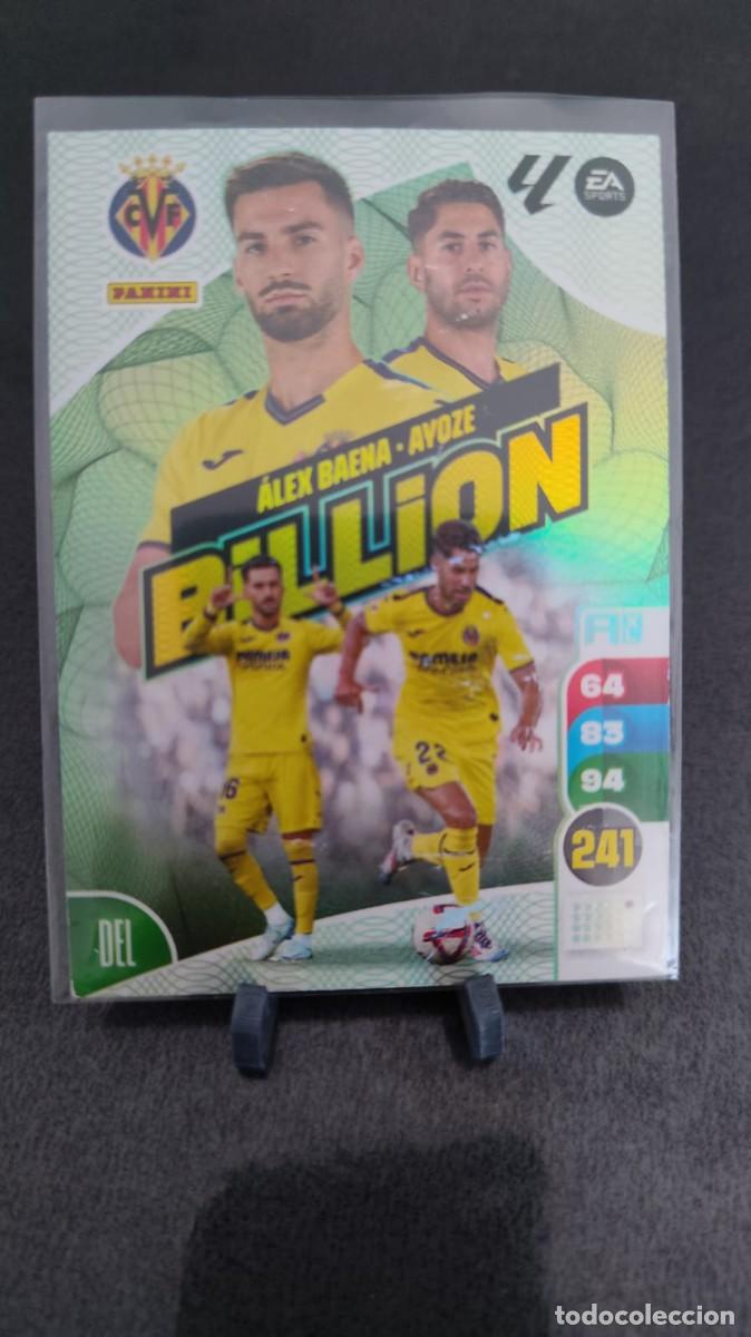 Cartes &agrave; collectionner de Football: Billion Alex Baena-Ayoze Villarreal Adrenalyn 24-25
