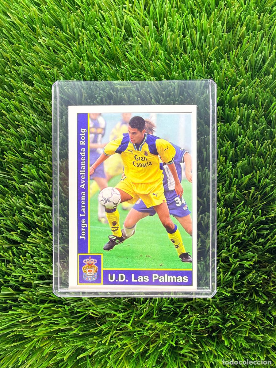 Cartes &agrave; collectionner de Football: N&ordm; 226 Jorge UD Las Palmas Mundicromo Fichas de La Liga 01 02