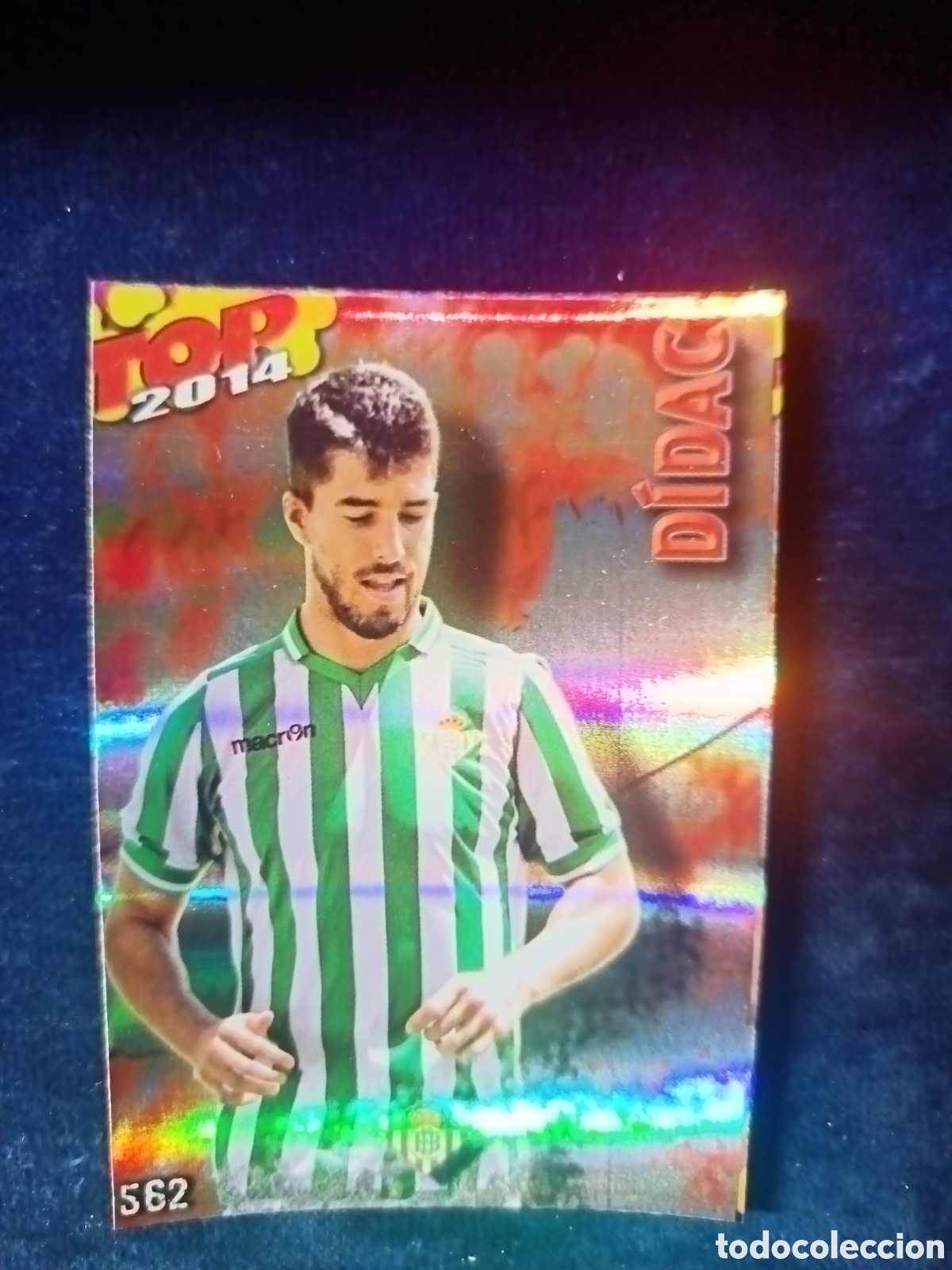 Cartes &agrave; collectionner de Football: 562 Didac TOP BRILLO ROJO RAYAS - MUNDICROMO 2013 2014 13-14