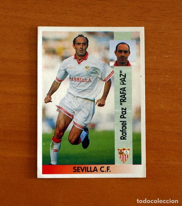 Cartes &agrave; collectionner de Football: Sevilla -N&ordm; 216 Rafa Paz -Editorial Panini Liga 1996-1997-96-97 -Nunca Pegado