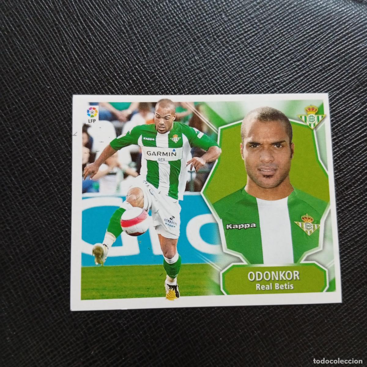 Cartes &agrave; collectionner de Football: ODONKOR REAL BETIS ESTE 2008 2009 CROMO FUTBOL LIGA 08 09 - SIN PEGAR - A46 PG325