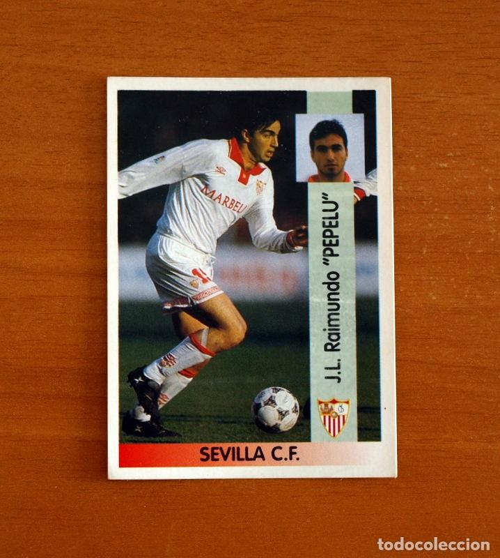 Cartes &agrave; collectionner de Football: Sevilla -N&ordm; 217 Pepelu -Editorial Panini Liga 1996-1997-96-97 -Nunca Pegado
