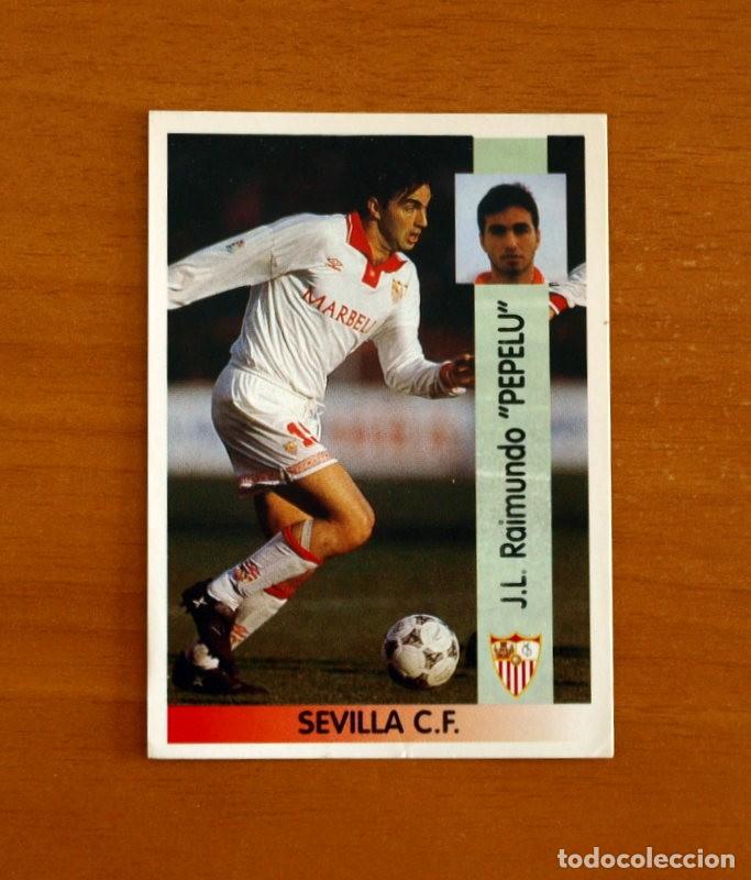 Cartes &agrave; collectionner de Football: Sevilla -N&ordm; 217 Pepelu -Editorial Panini Liga 1996-1997-96-97 -Nunca Pegado