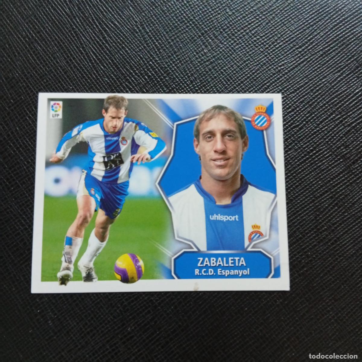 Cartes &agrave; collectionner de Football: ZABALETA ESPA&Ntilde;OL ESTE 2008 2009 CROMO FUTBOL LIGA 08 09 - SIN PEGAR - A46 PG325