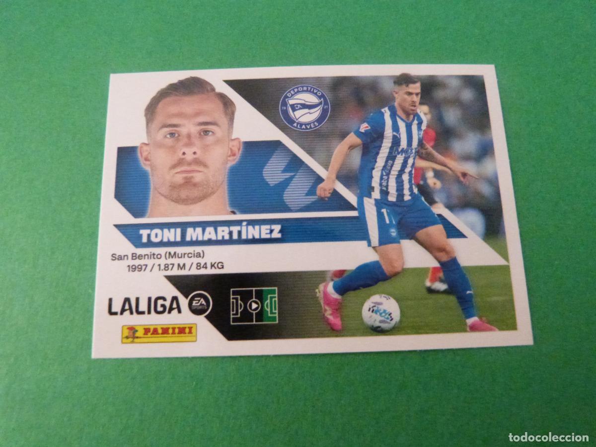 Cartes &agrave; collectionner de Football: CROMO FUTBOL TONI MARTINEZ DEPORTIVO ALAV&Eacute;S SIN PEGAR N&ordm; 19 LIGA ESTE 2026-2027/26-27 PANINI