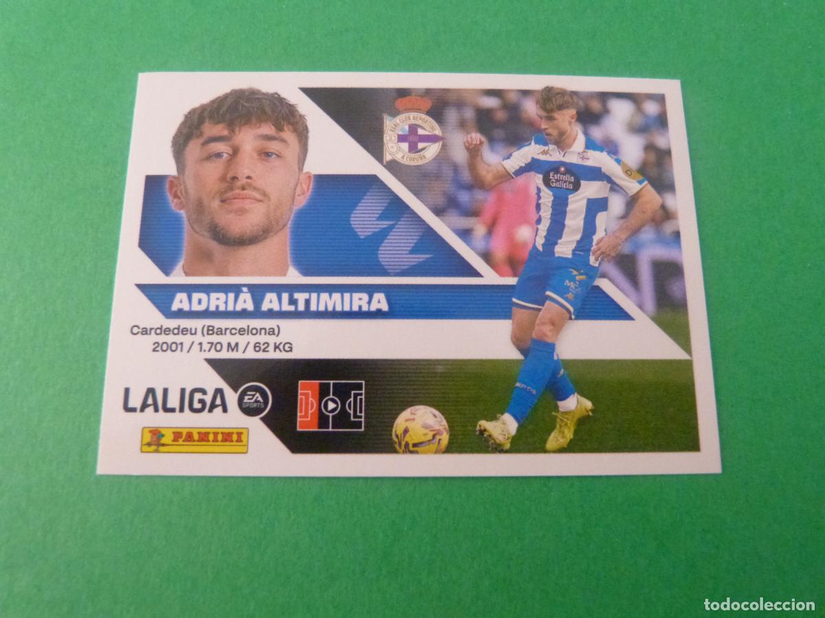 Cromos de f&uacute;tbol: CROMO FUTBOL ADRIA ALTIMIRA DEPORTIVO LA CORU&Ntilde;A SIN PEGAR N&ordm; 5 LIGA ESTE 2026-2027/26-27 PANINI