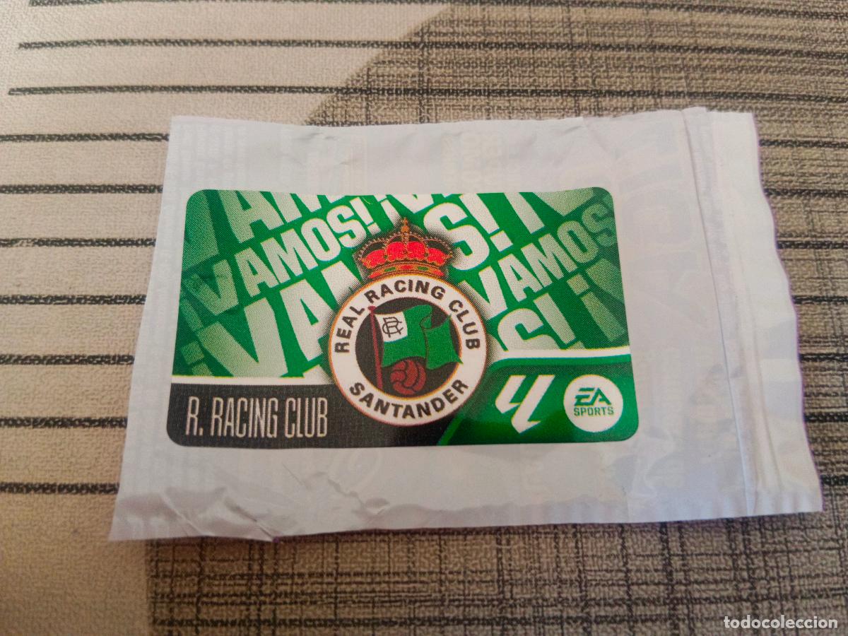 Cromos de Futebol: TEMPORADA 2026 2027 26 27 CHICLE ESCUDO RACING DE SANTANDER CHICLES ESTE