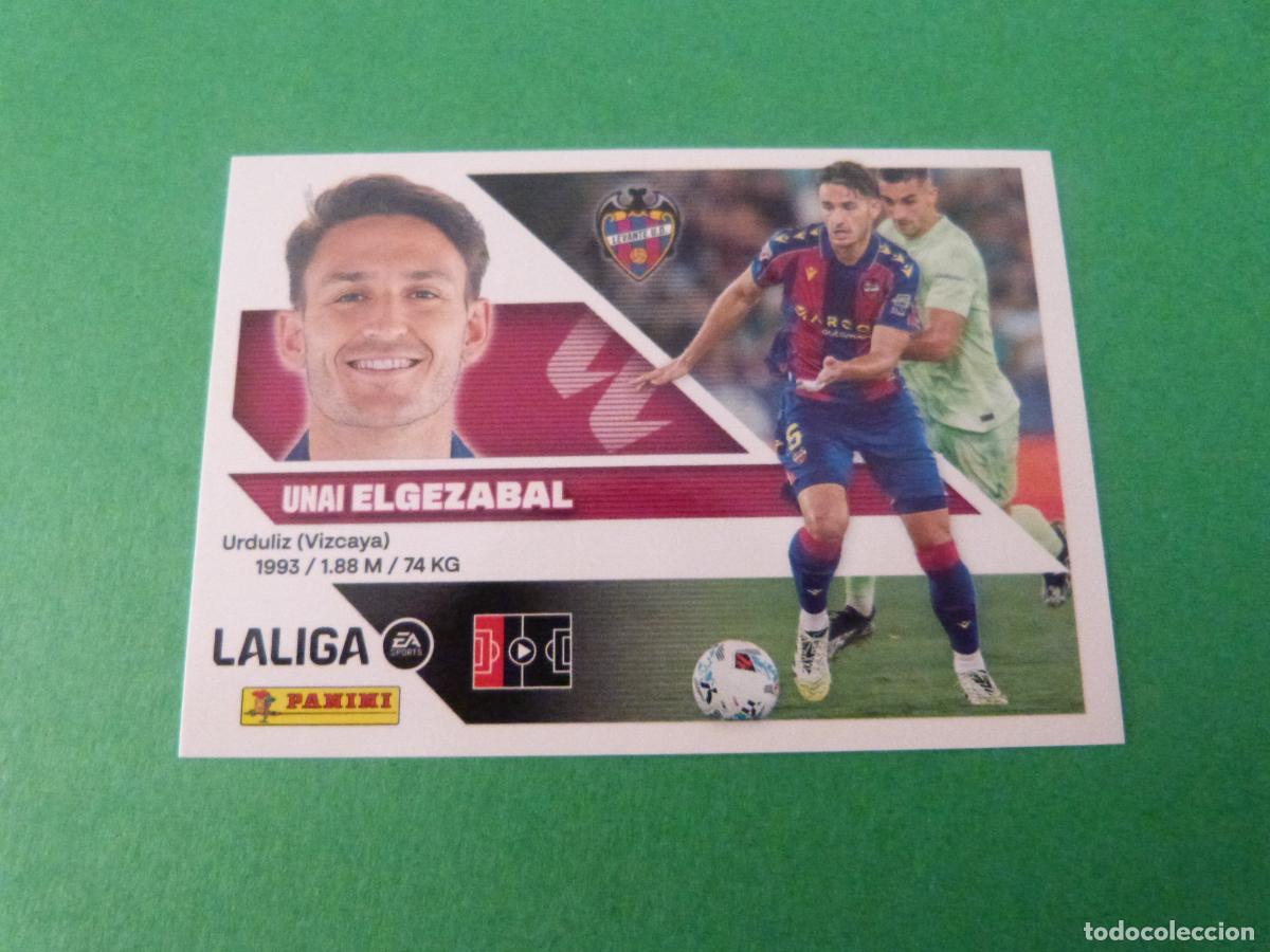 Cromos de Futebol: CROMO FUTBOL ELGEZABAL U.D. LEVANTE SIN PEGAR N&ordm; 6 LIGA ESTE 2026-2027/26-27 PANINI